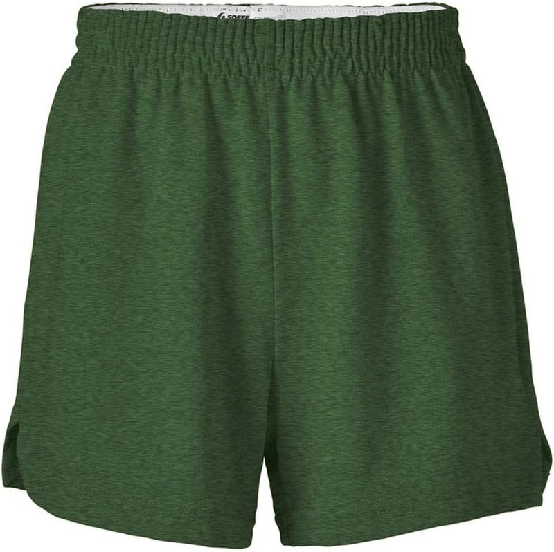 Girls' Authentic Cheer Shorts – Soft Cotton Blend Gym Shorts for Cheerleading, Dance, Running, Fitness, & Casual Wear – Elastic Waistband, Vibrant Colors, Durable & Easy Care